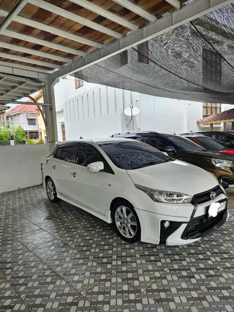 Yaris 2014 Tipe G update ke trd body kit