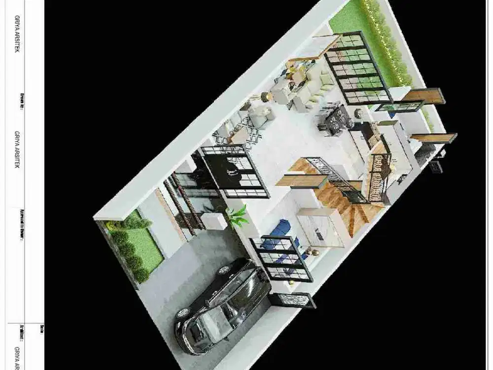 Dijual rumah bangunan baru perumahan araya