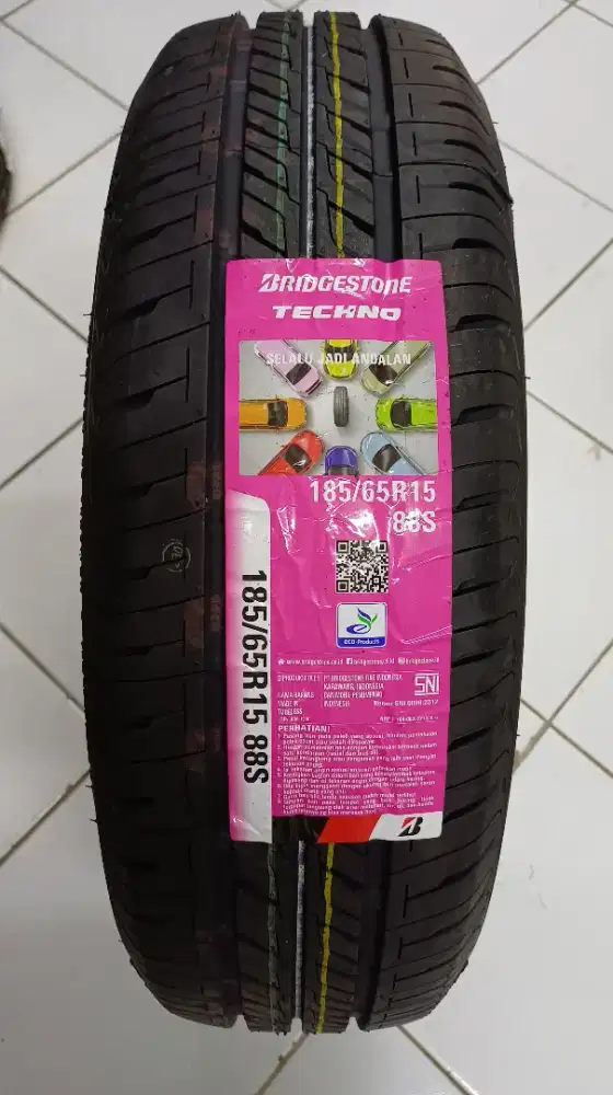 Ban BRIDGESTONE TECHNO 185 65 R15  ( Al new Avanza, Freed, Ertiga )