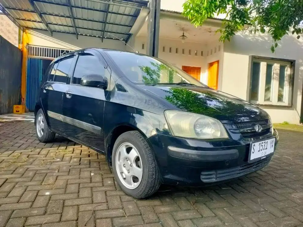 Hyundai getz 2003 PMK 2004 Plat S  h is mobil bekas sekoto