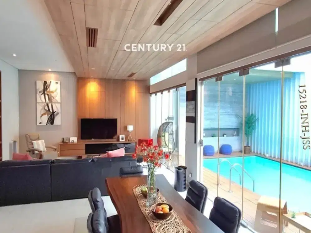 Rumah Mewah Desain Arsitek Modern di Bintaro Jaya Sektor 9, Elegan & Siap Huni