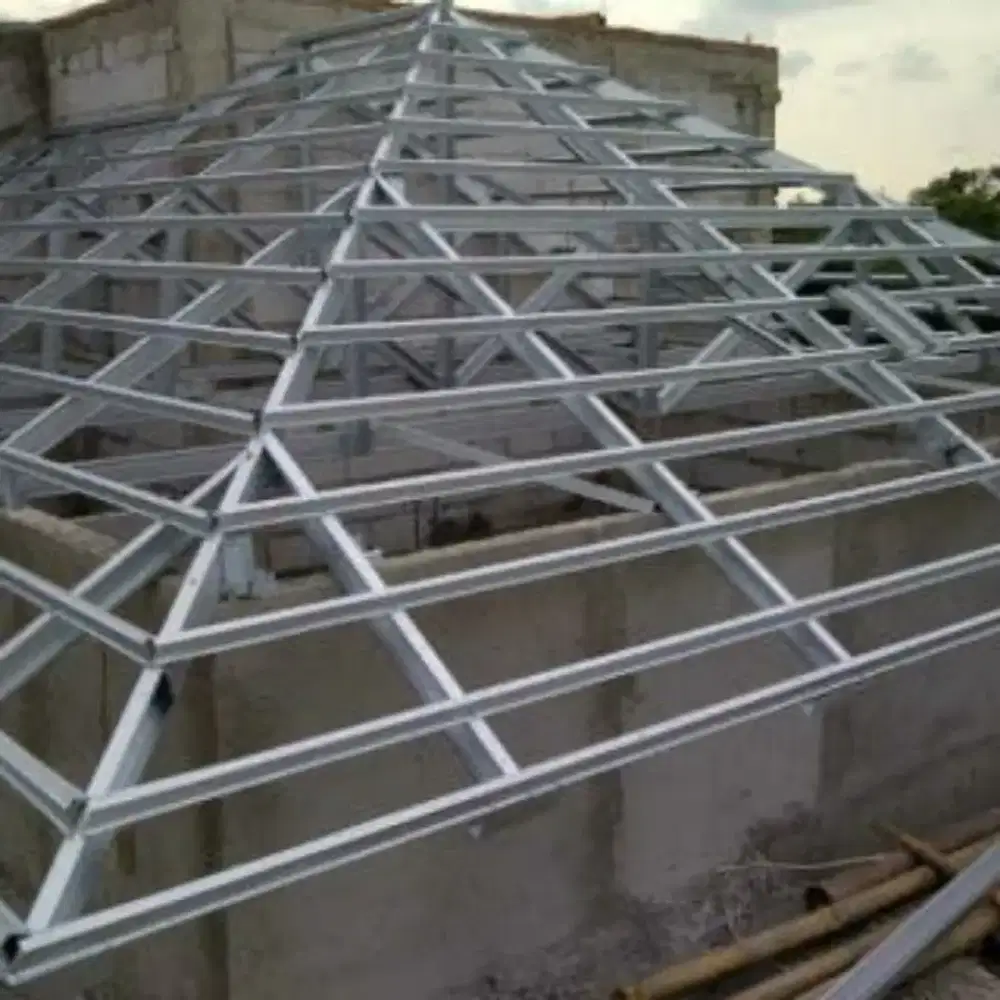 Jasa pemasangan baja ringan & flapon PVC