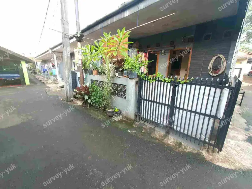 Kontrakan 9 Unit LT 281 m2 SHM Bebas Banjir Di Benda Baru