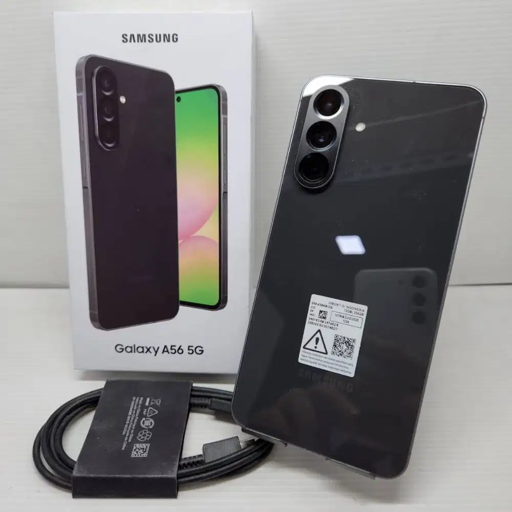 SUPER MULUS  99% GARANSI ON SAMSUNG GALAXY A56 5G 12/256 GRAPHITE NO M