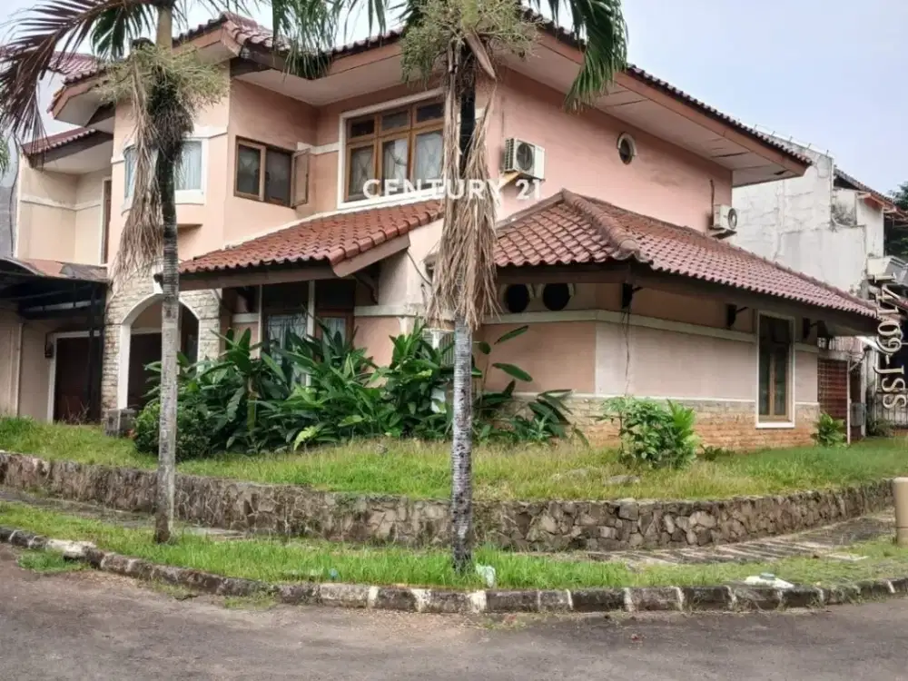 Dijual rumah 2 lantai hoek di bintaro jaya sektor 9