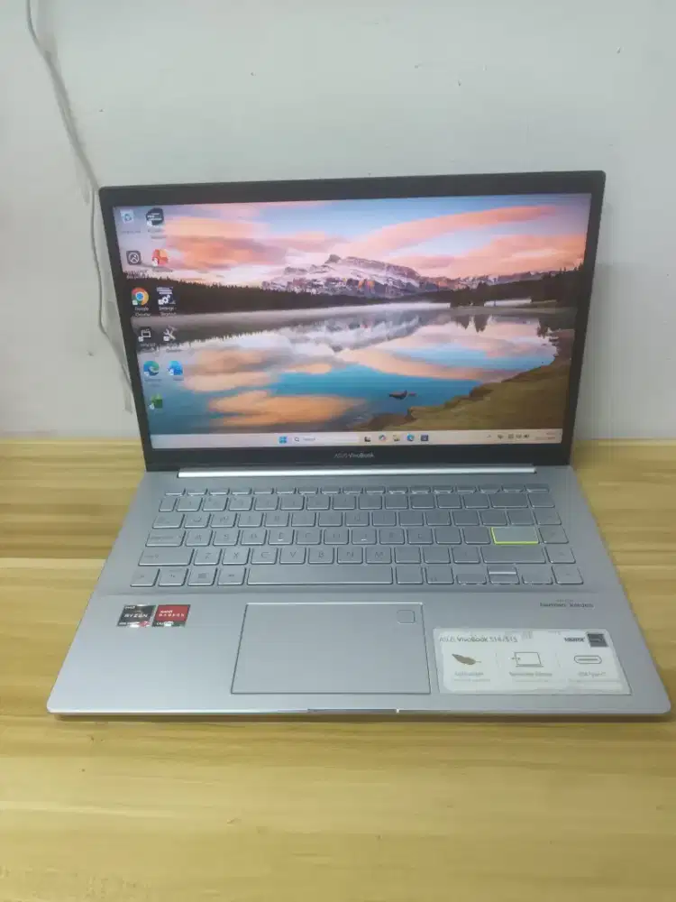 Asus VivoBook S14 M433IA. Ryzen 7 4700u. Ram 8gb. Ssd 512gb