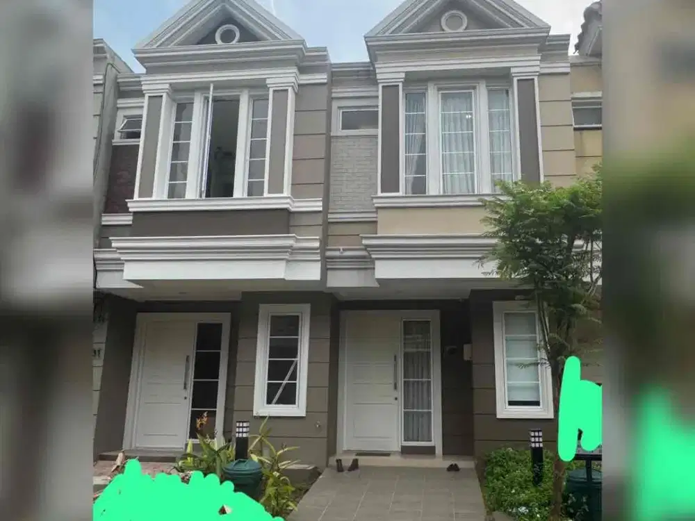 Rumah Bsd City Fully Furnish Tinggal bawa Koper bisa bayar bulanan