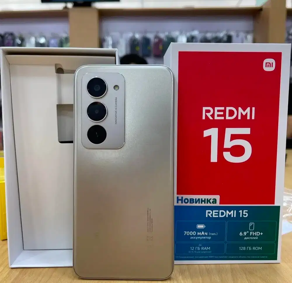 PROMO REDMI 15 GARANSI RESMI (TAM)