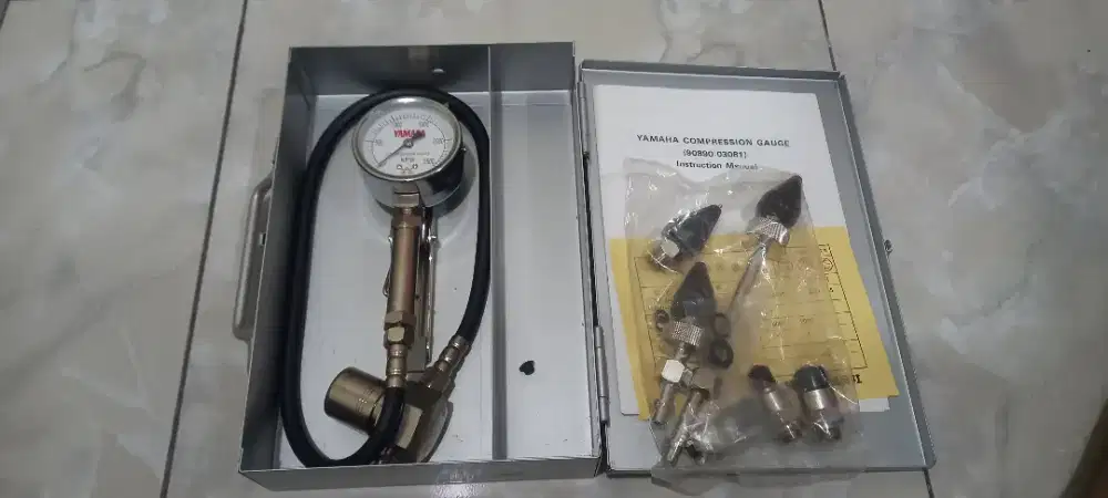 Kompresi tester/alat ukur kompresi motor