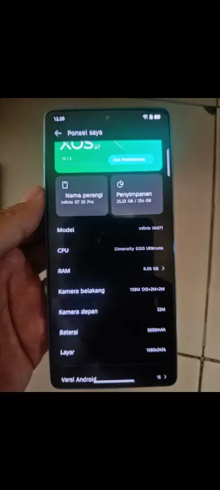 Infinix gt 20 pro 8/256