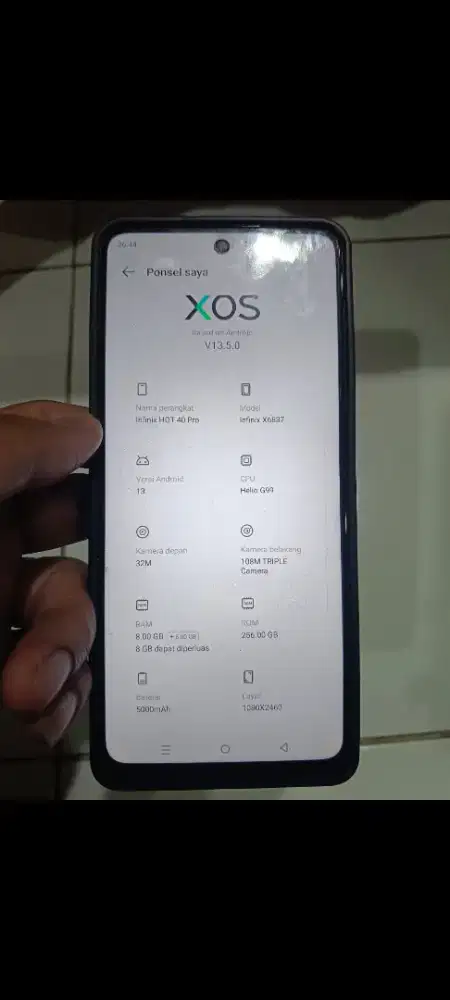 Infinix hot 40 pro 8/256