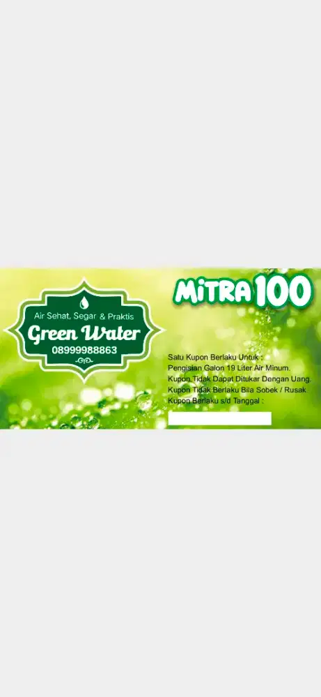 Air Minum Isi Ulang Galon