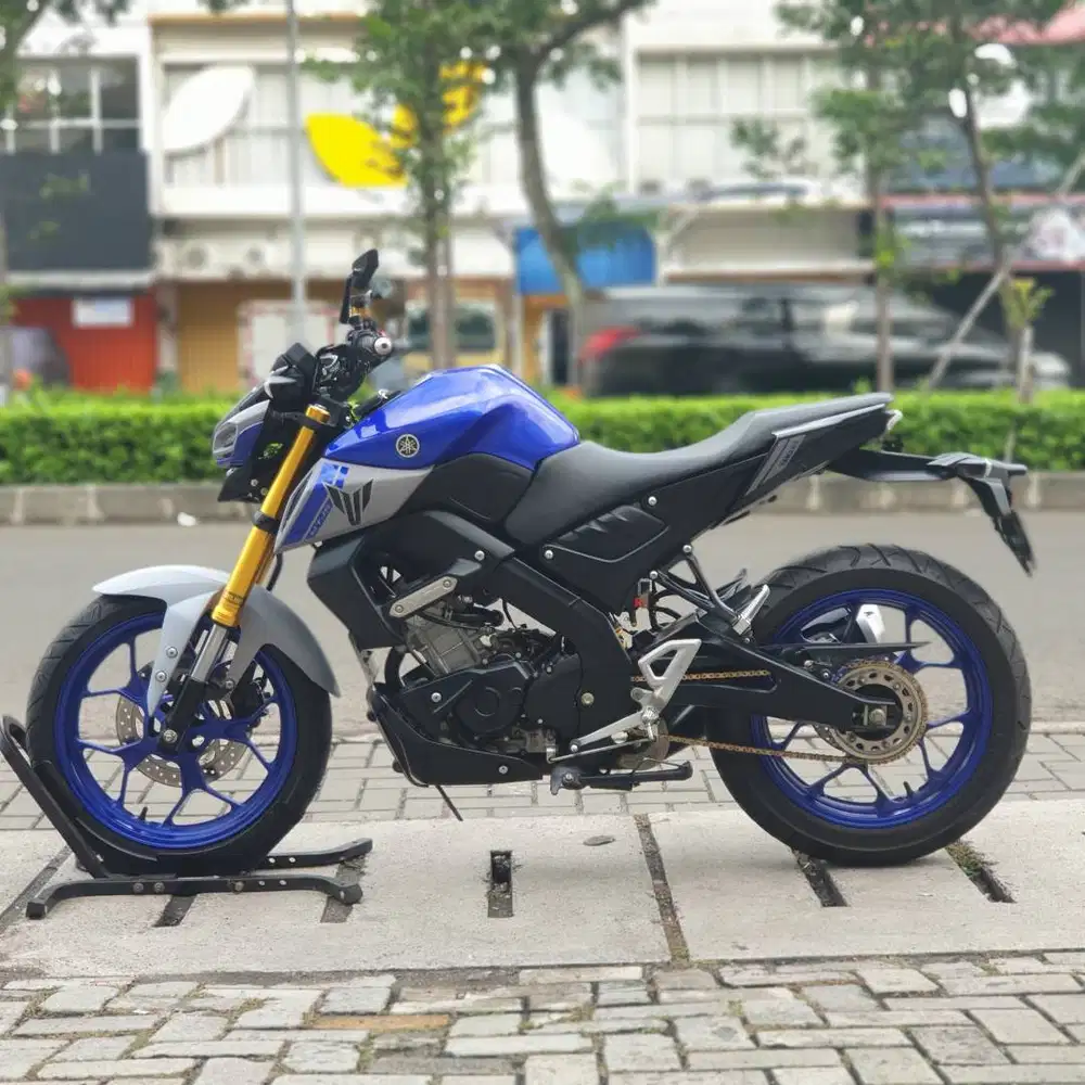 YAMAHA MT15 BIRU 2021 KM RENDAH PAJAK PANJANG SUPER GRESS