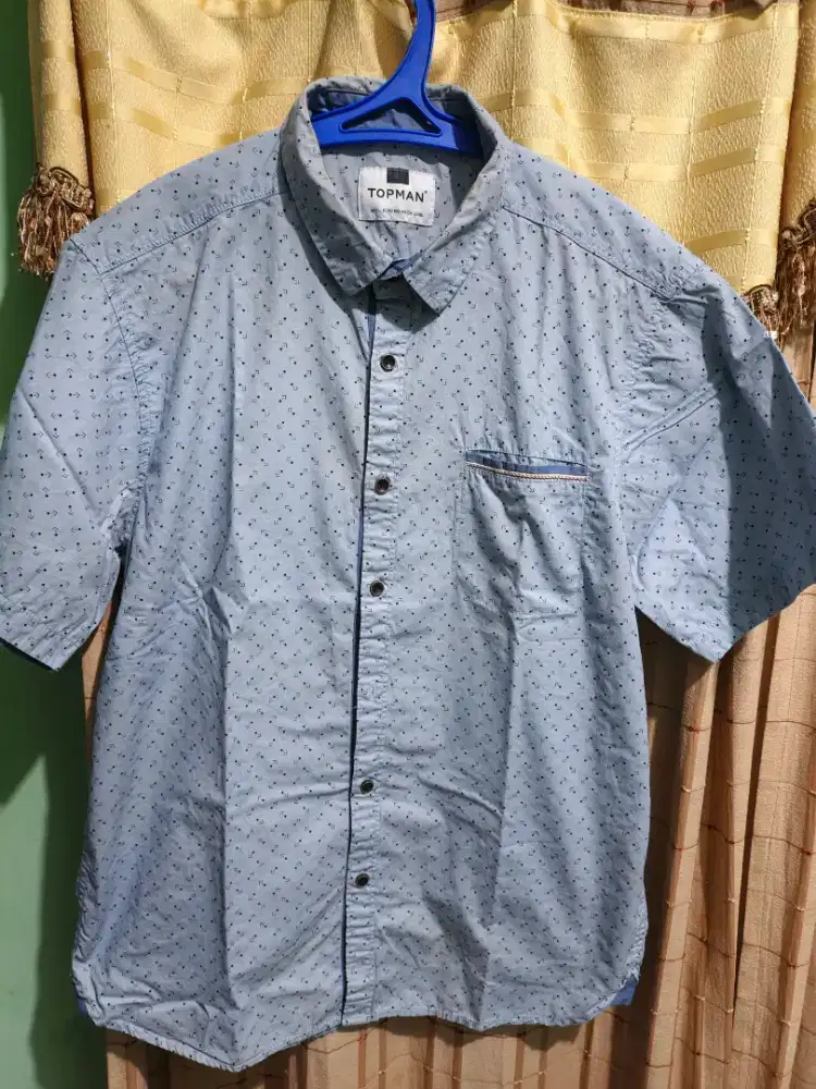 Kemeja Pria Top Man Lengan Pendek