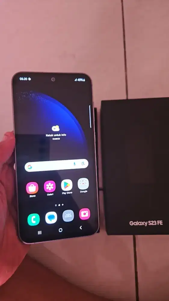samsung s23 FE 8/256 fullset mulus resmi sein