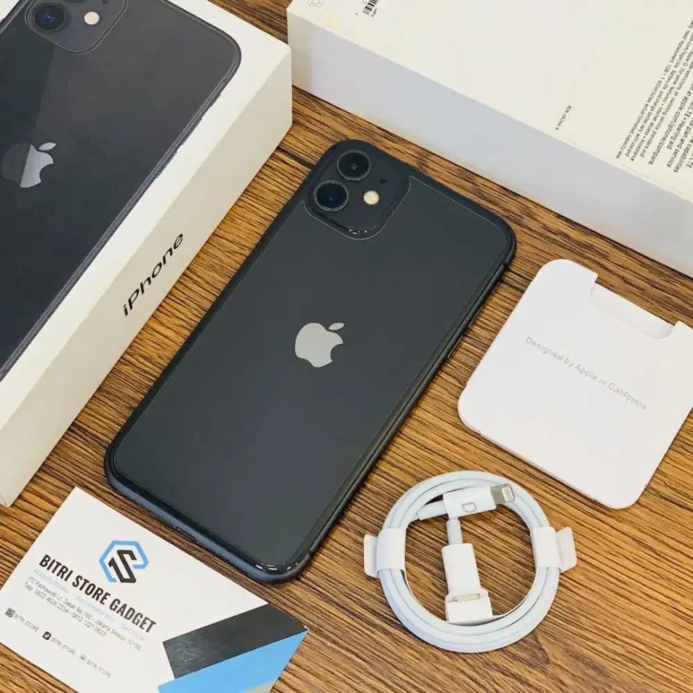 IPHONE 11 64 GB GARANSI RESMI EX IBOX