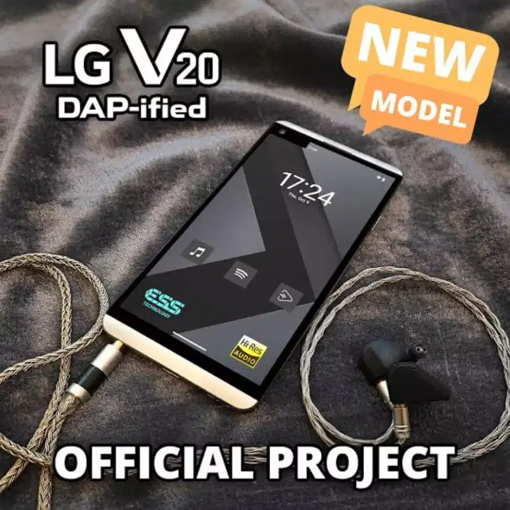 Android LG V20 Mulus langka Foto setara DSLR