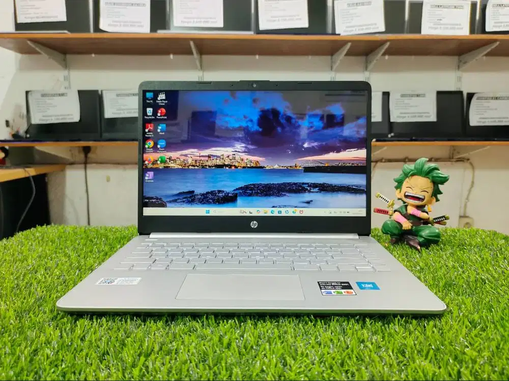 Laptop bekas HP 14S-DQ3110TU Intel Celeron N4500 Ram 4GB