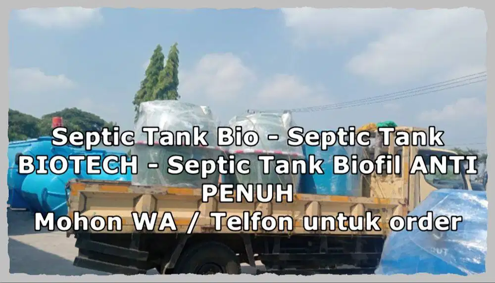 Septictank, Sepiteng Biofilter, Biotank, Biofil,