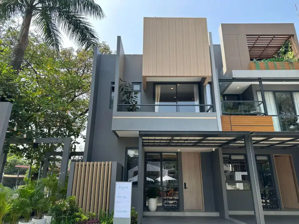 Hunian Cocok Untuk Pasangan Muda 2 Lantai 4 Kamar Tidur SHM Selangkah ke AEON Mall BSD