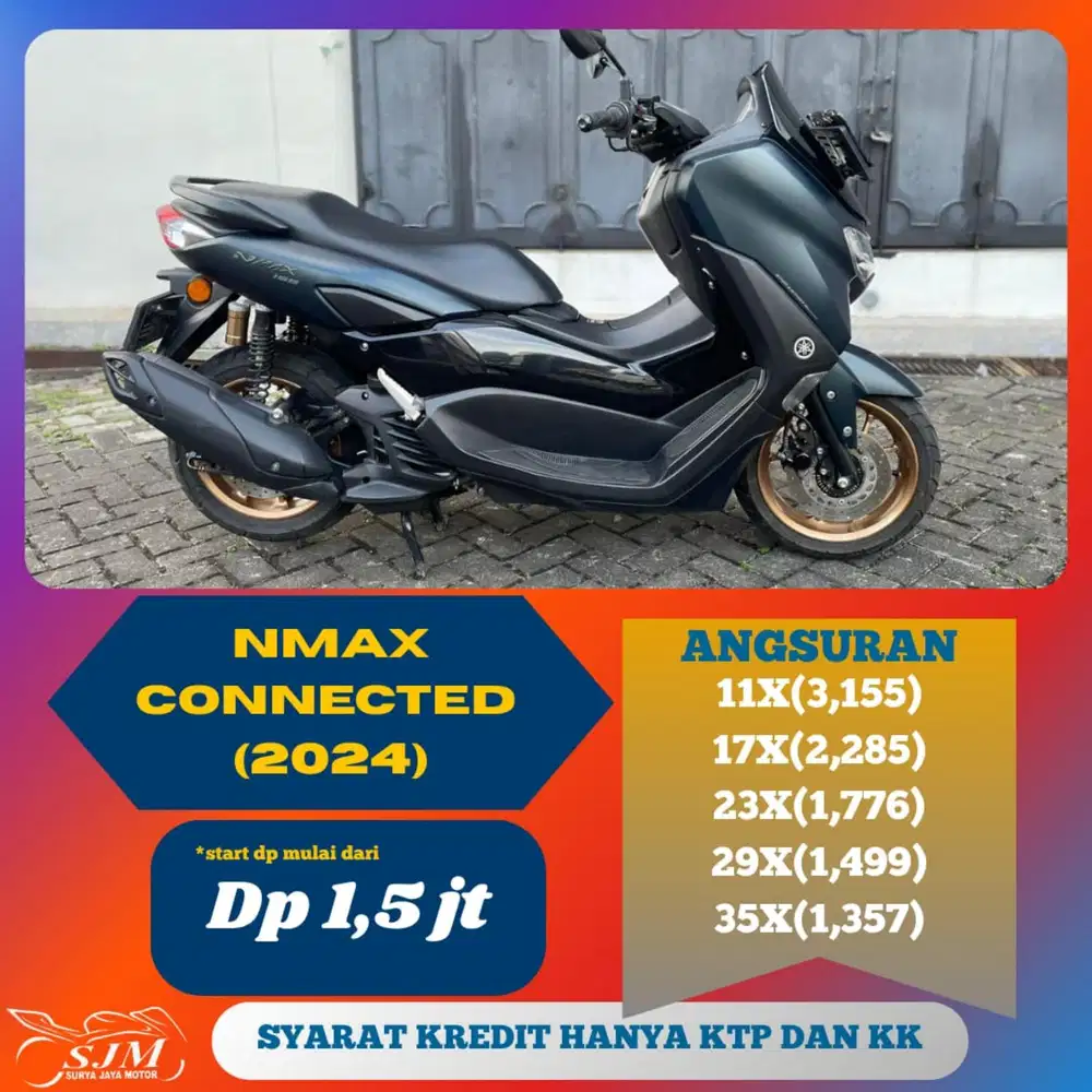 YAMAHA NMAX CONNECTED 2024 MESIN HALUS