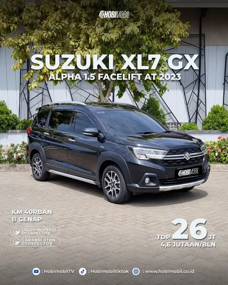 XL7 GX Alpha 1.5 Facelift AT Thn 2022 Pemakaian 2023