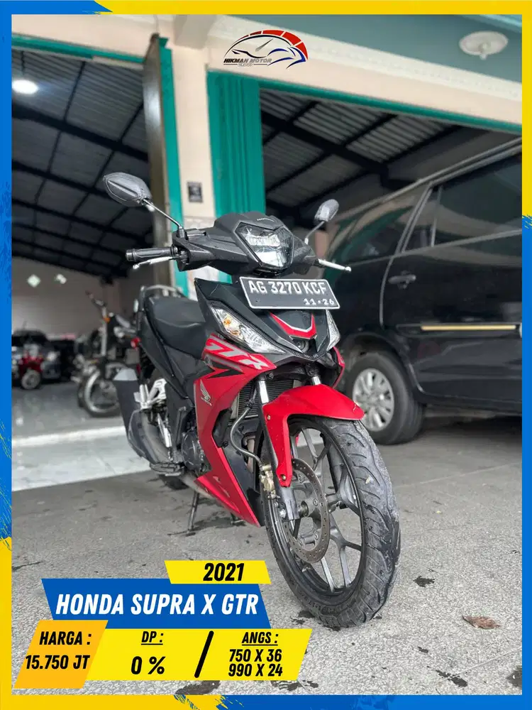 HONDA SUPRA X GTR 2021 MANTAP GASS MASZEHH HIKMAH MOTOR KEPUH
