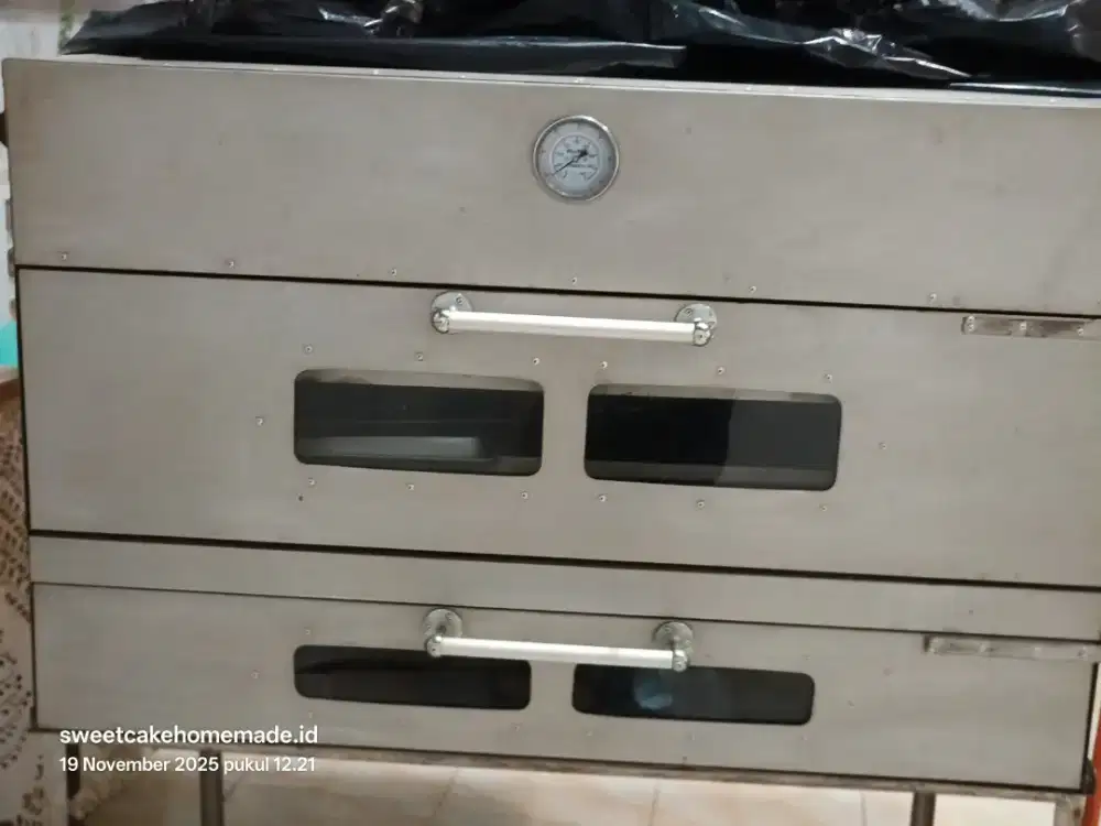 Open kue gas 2 tingkat