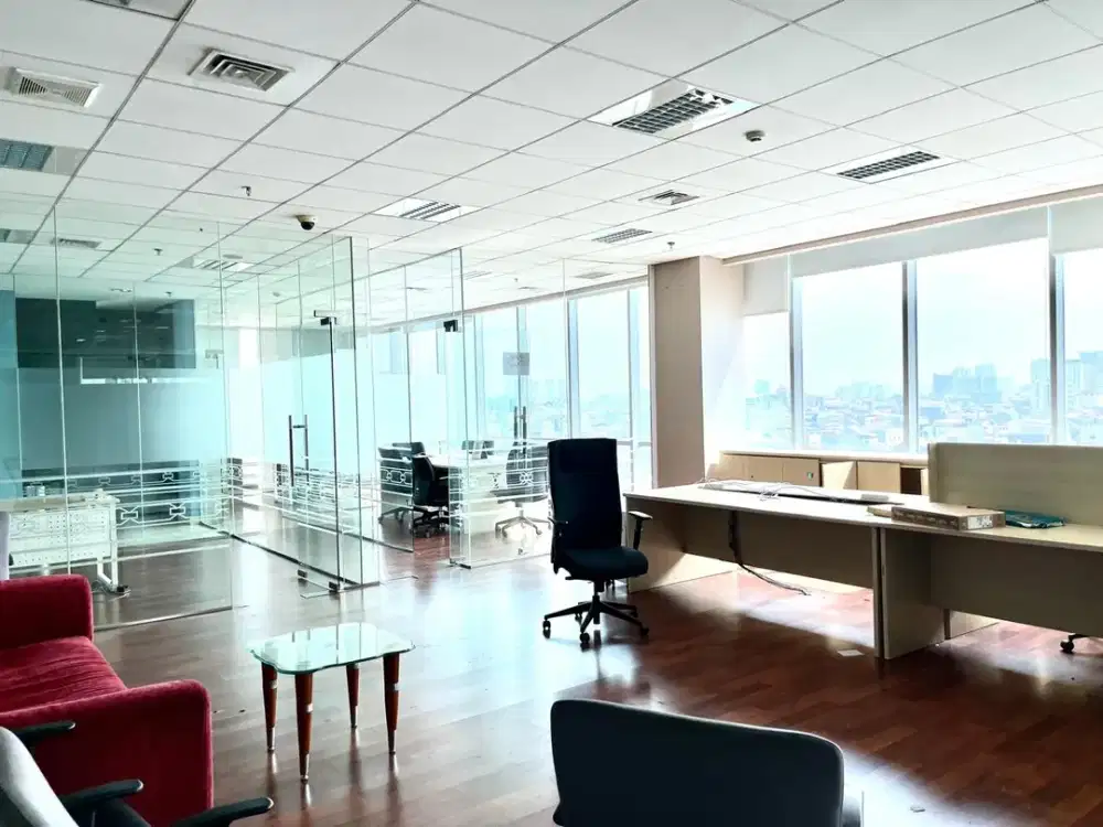 Office Space Disewakan Di  Telesindo Tower, Jl Gajah Mada, Tamansari