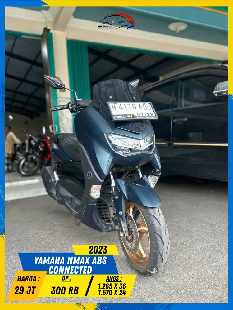 YAMAHA NMAX ABS CONNECTED 2023 NEGO SAMPE DEAL HIKMAH MOTOR KEPUH