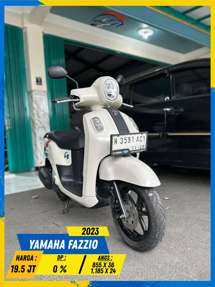 YAMAHA FAZZIO 2023 LIKE NEW MASZEHH HIKMAH MOTOR KEPUH
