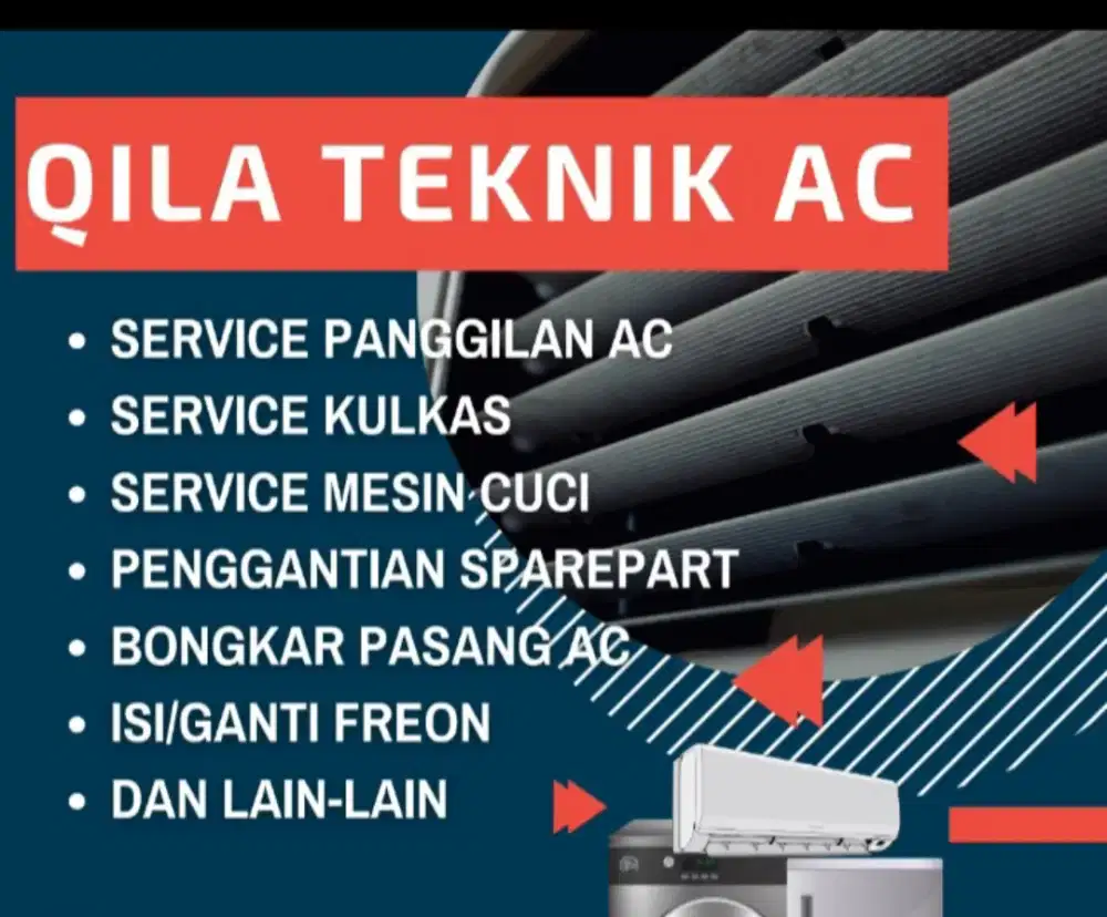 Servis Ac. Cuci Ac. Bongkar ac. Pasang ac
