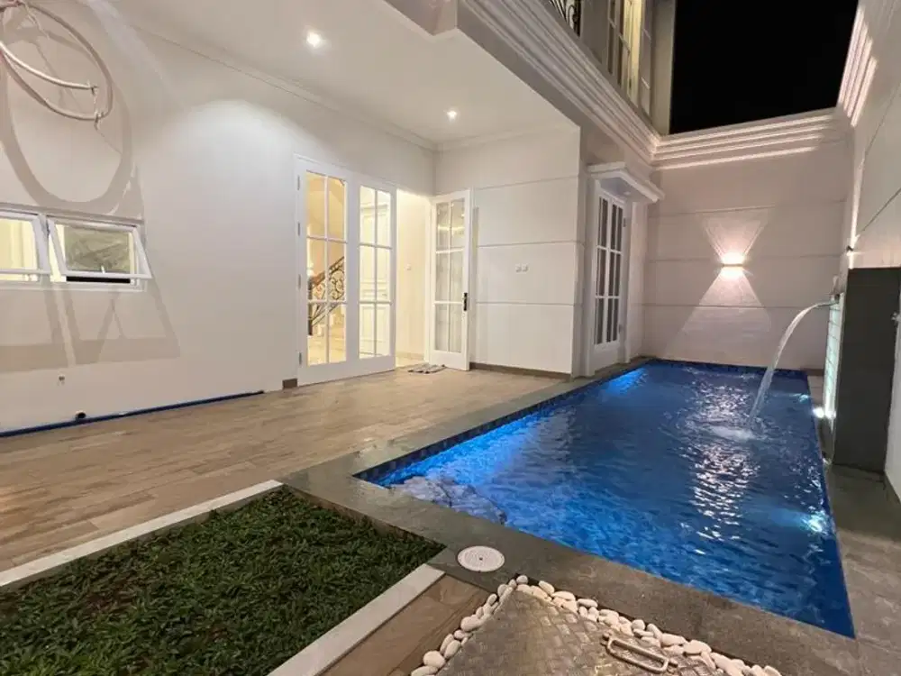 P111. Dijual Rumah Mewah Jagakarsa 2 Lantai + Kolam Renang – Harga Termurah Di Jakarta Selatan