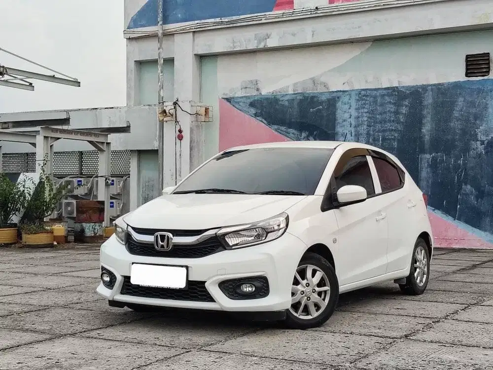 KM 30RB HONDA BRIO E CVT 1.2 AT MATIC AUTOMATIC 2020 PUTIH LOW KM