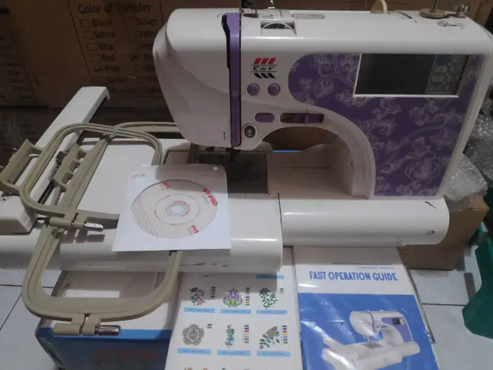 Mesin Usaha Bordir otomatis komputer cny 900