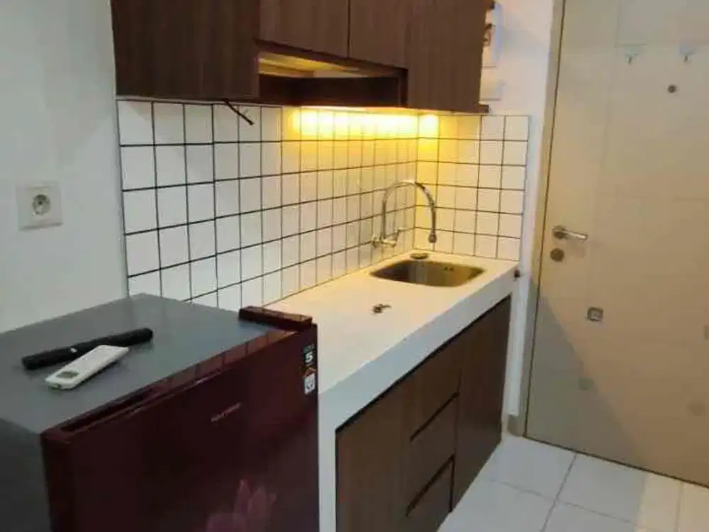 disewakan apartement tokyo riverside furnish mewah tipe studio water heater