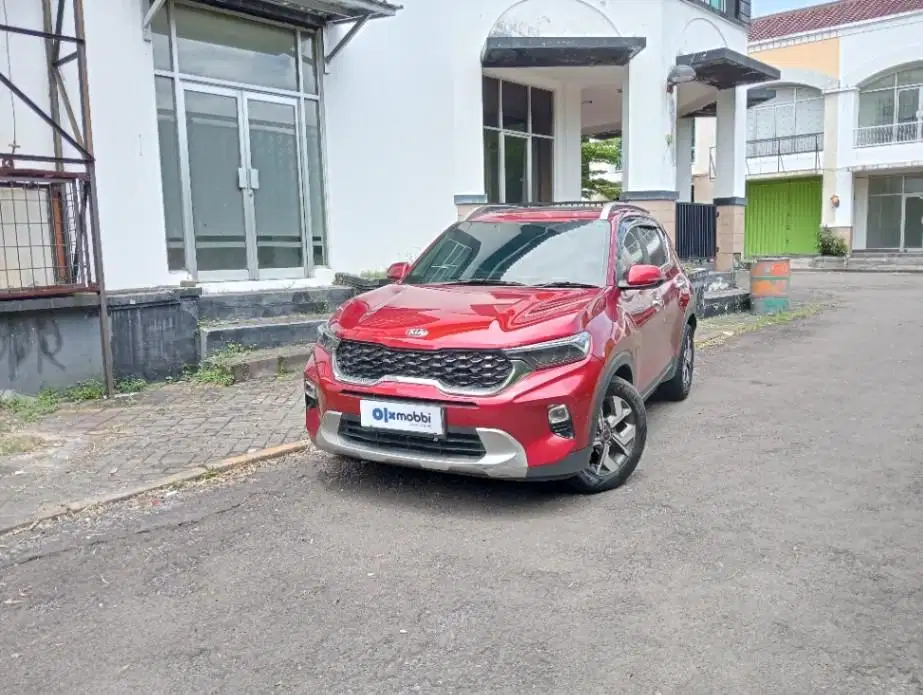 Like New - KIA SONET 1.5 PREMIERE 5 SEATER BENSIN A/T 2021 MERAH