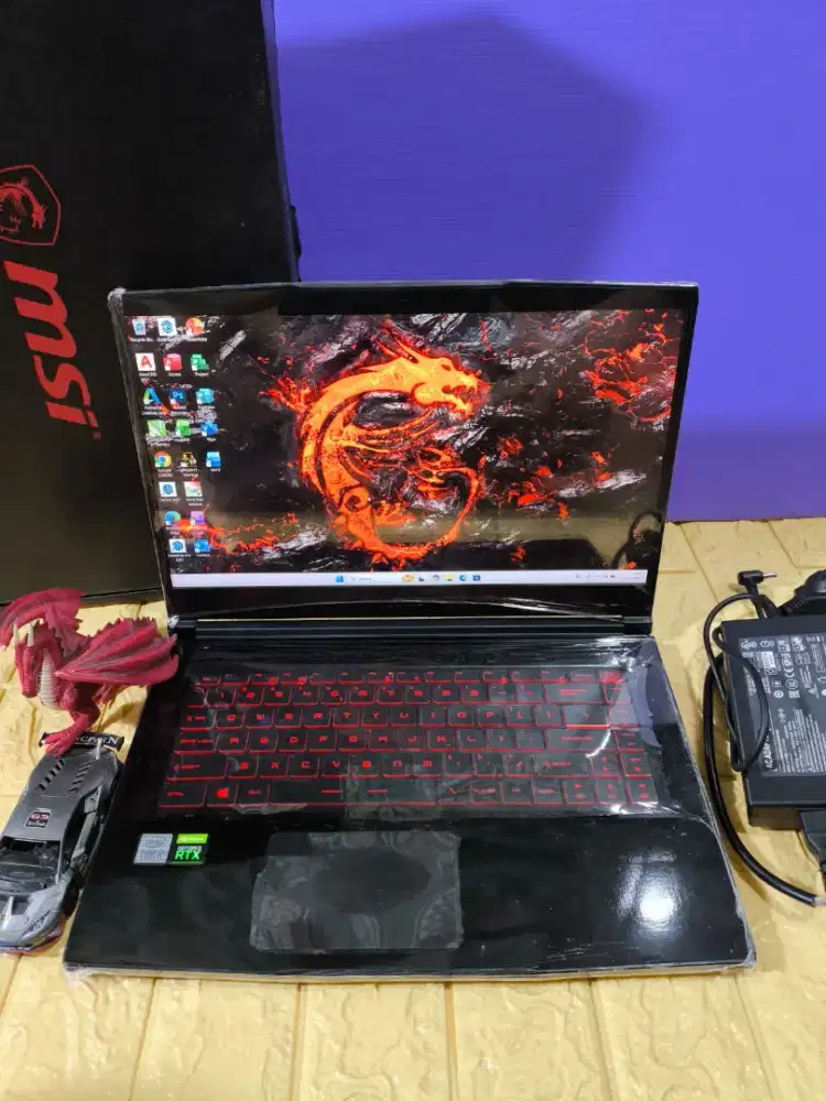 MSI GF63 THIN EVOLVE FULLSET BOX. i7 / RAM 16GB / SSD 1TB / RTX 3050.
