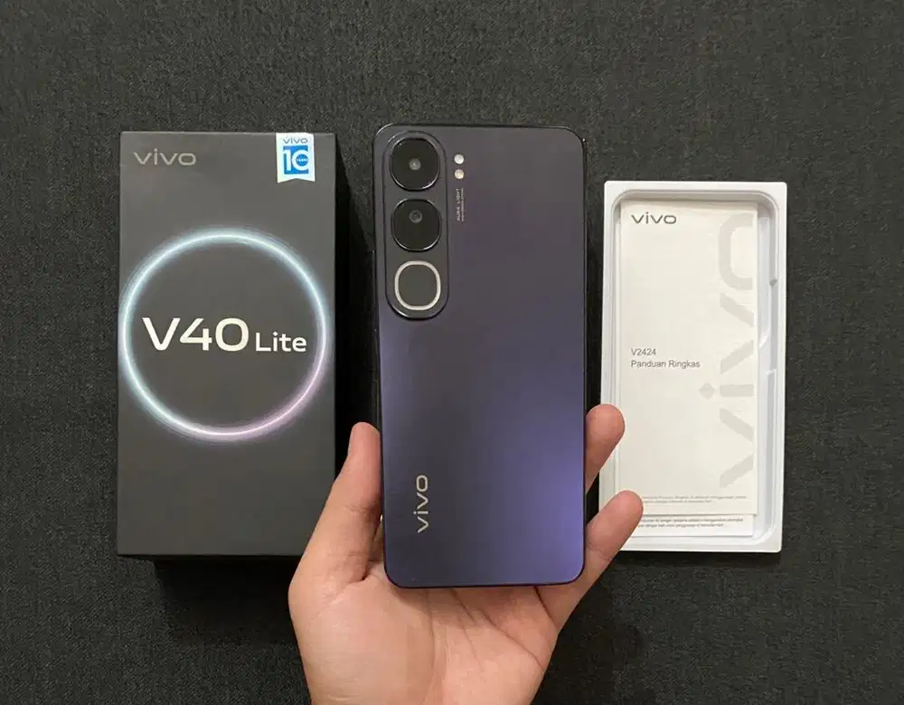 Vivo V40 Lite 8/256 Fullsheet Mulus No Minus Garansi 2026