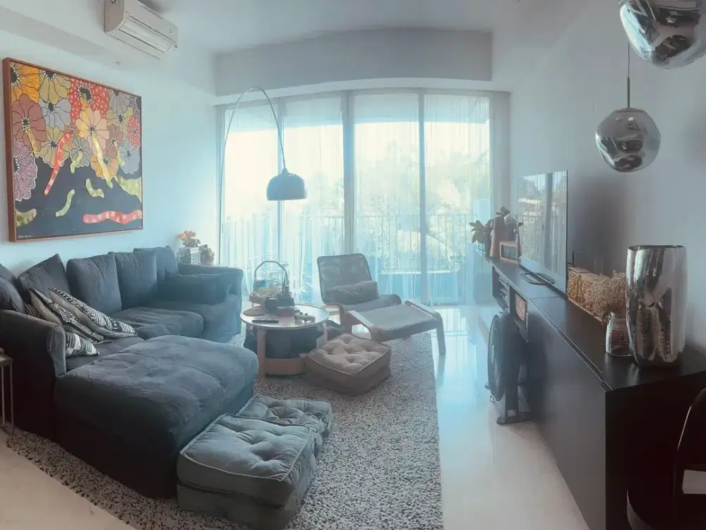 Dijual 2BR Kemang Village Furnished Lantai Rendah