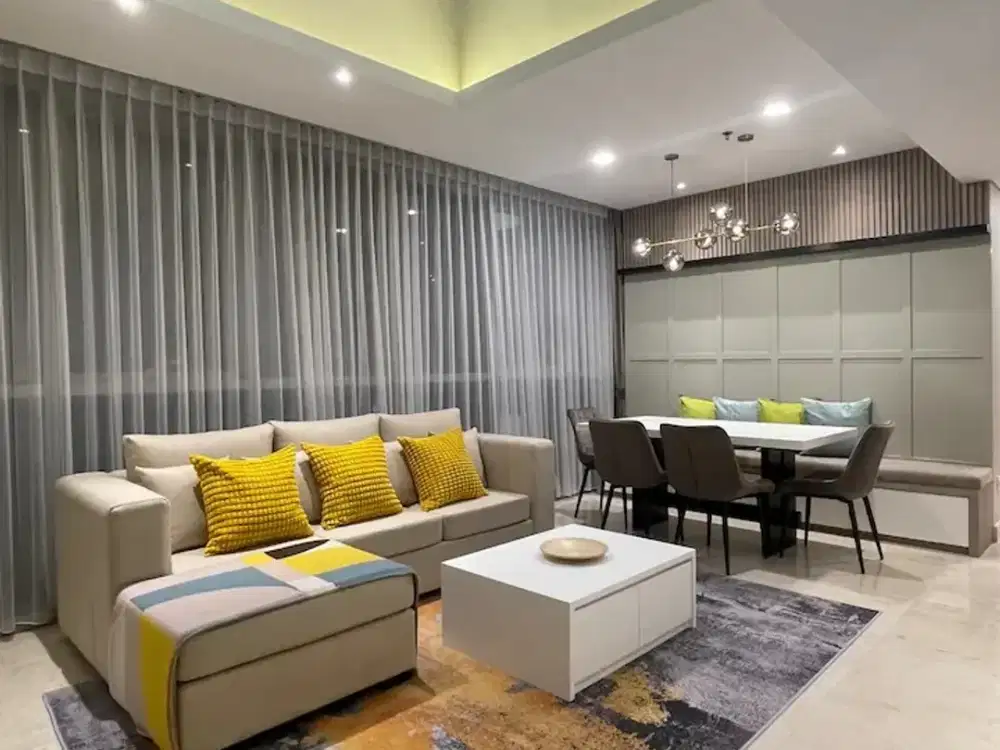 Disewakan 3BR Ciputra World 2 Furnished Best View City