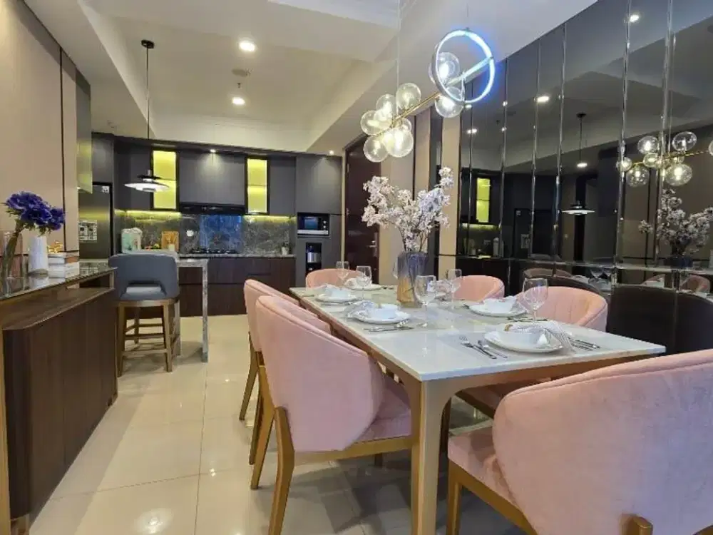 Disewakan 3BR Casa Grande Furnished Siap Huni Mewah View City