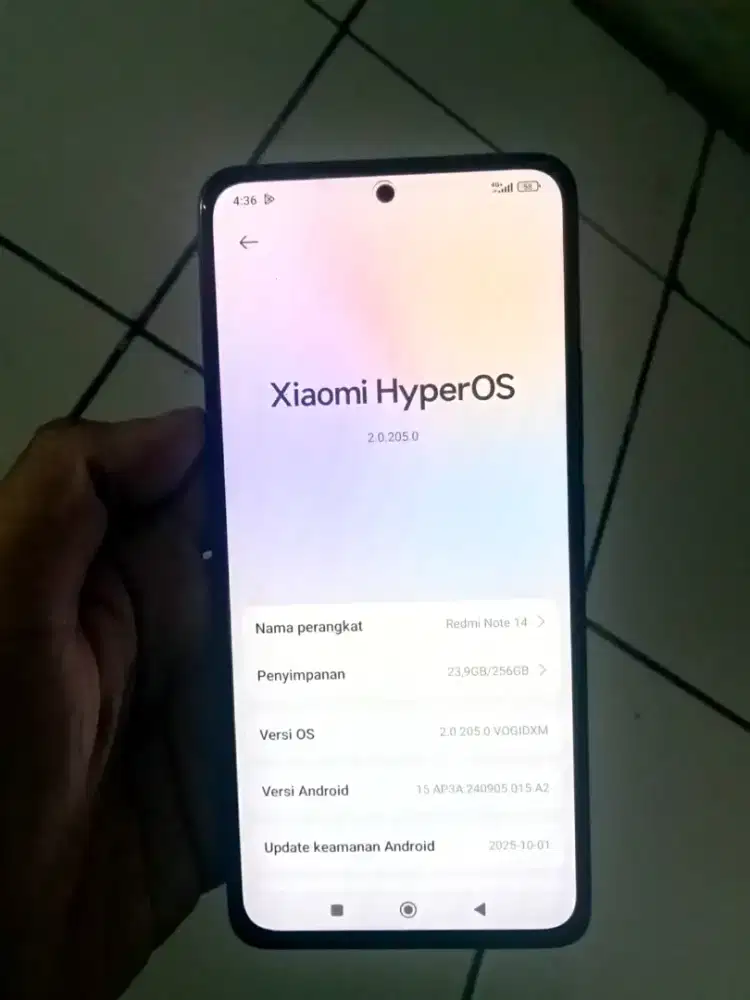 Xiaomi Note 14 8+8/256 Hp+Chasan Ori