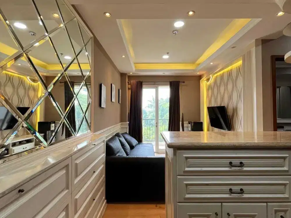 Disewakan 2BR Signature Park Grande Siap Huni Lantai Rendah