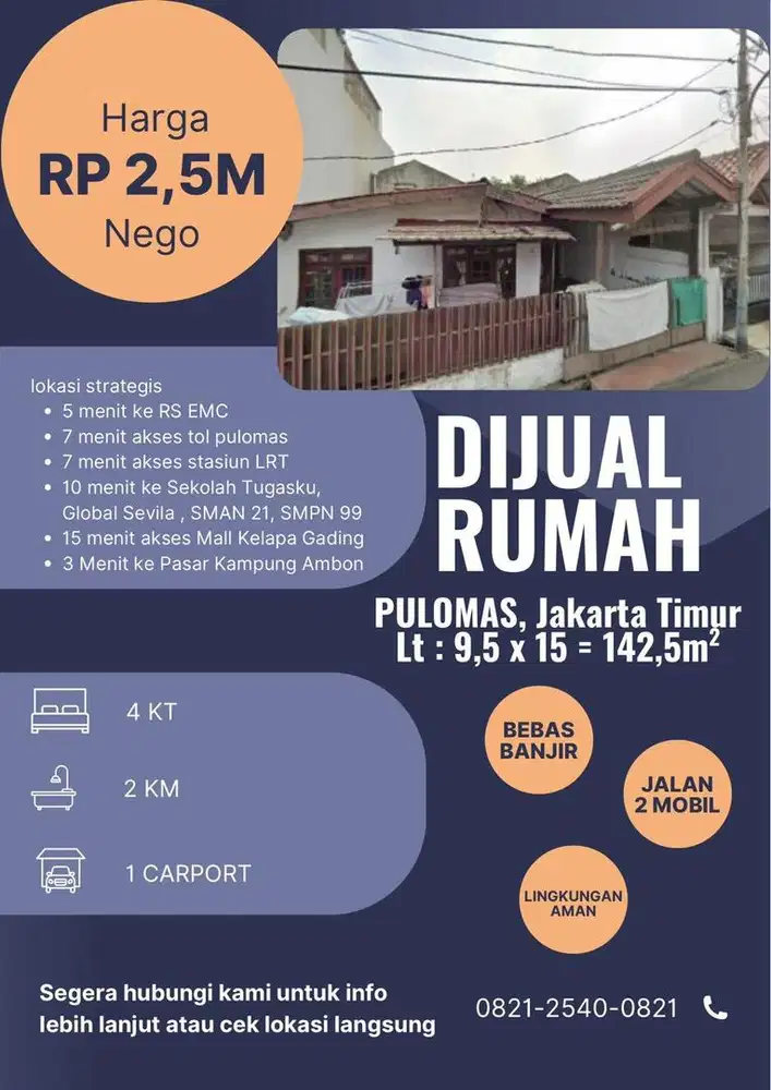 RUMAH PULOMAS STRATEGIS