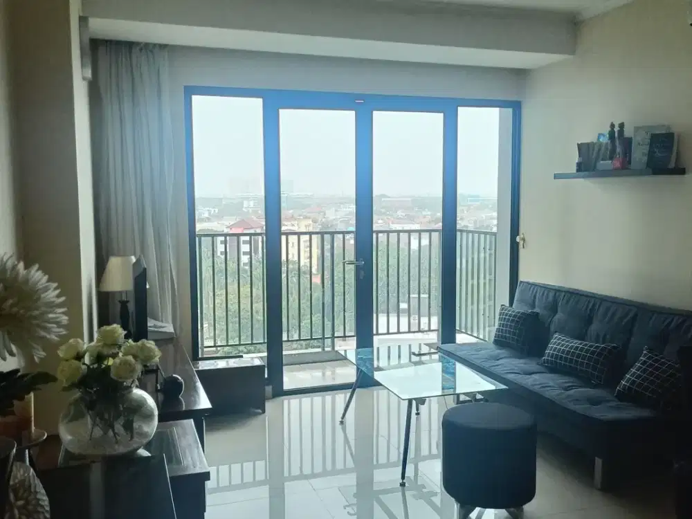 Dijual 2BR Hamptons Park Furnished Lantai Sedang