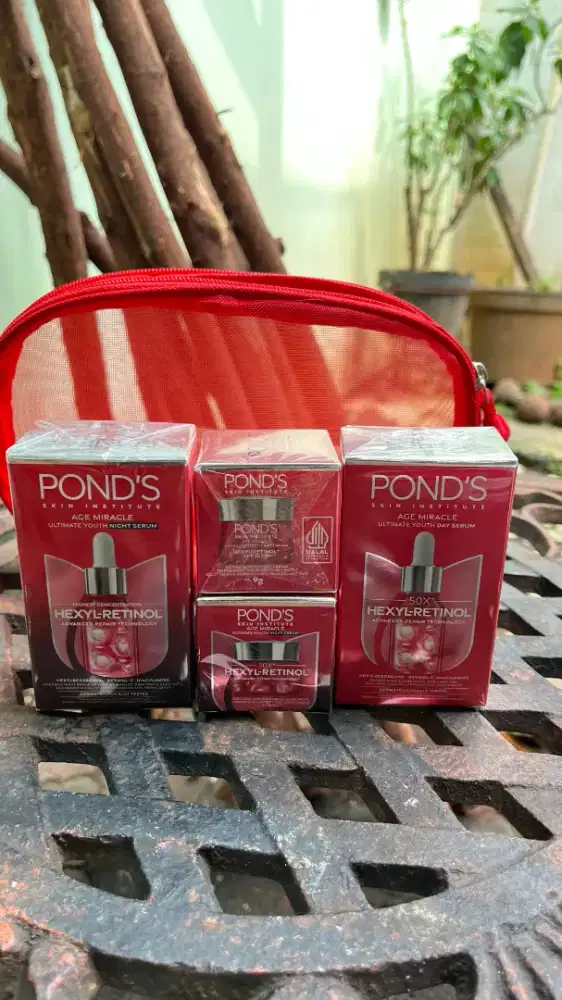 Ponds Night and Day Serum 9gr and Cream 14gr New