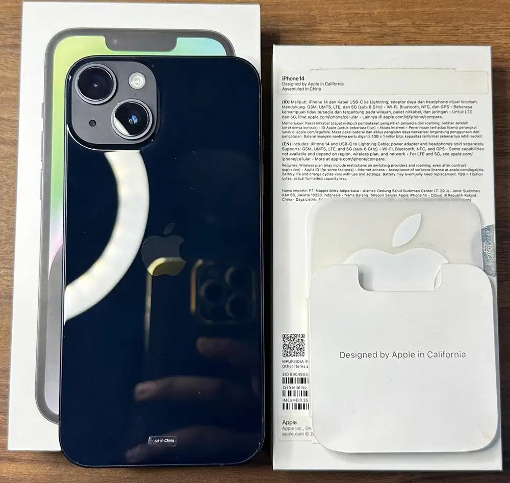 IPHONE 14 RESMI GARANSI ON FULLSET