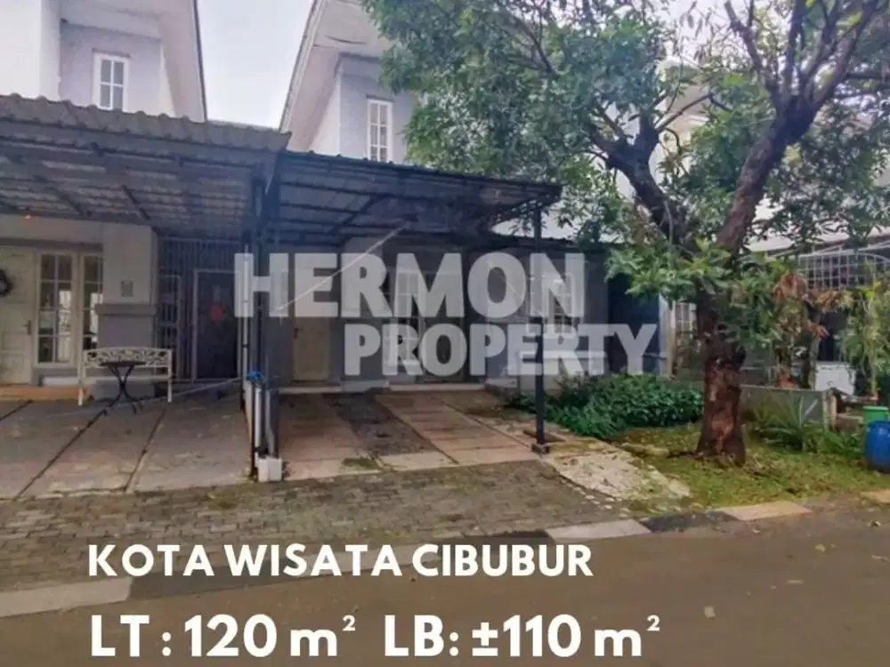 Rumah 2 lantai Murah di Kota wisata cibubur , Bisa KPR