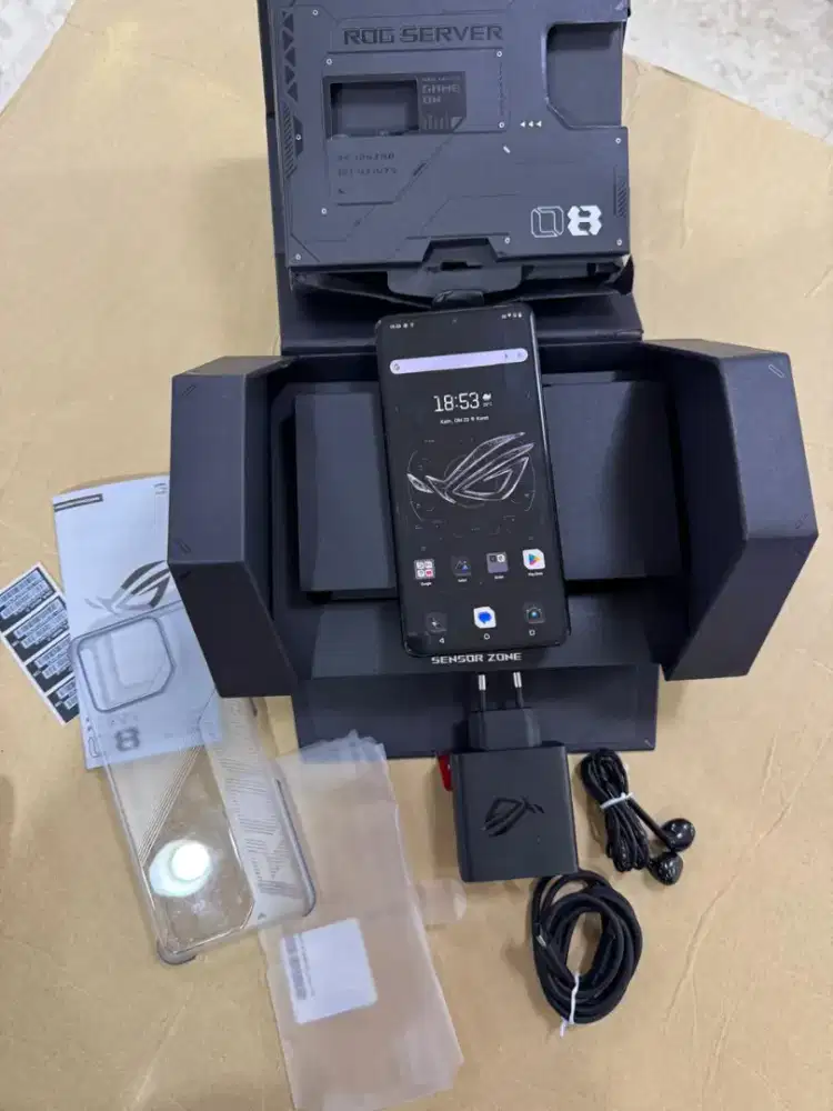 Asus Rog Phone 6 Pro 16/512GB Garansi Resmi Fullset Mulus Istimewa